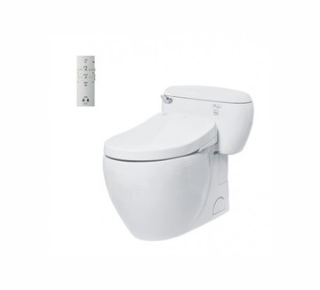 Bàn cầu kèm nắp rửa điện tử Washlet TOTO MS366W4