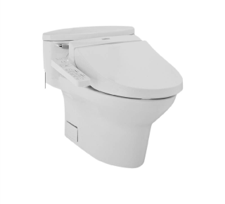 Bàn cầu kèm nắp rửa điện tử Washlet TOTO MS904W6
