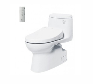 Bàn cầu kèm nắp rửa điện tử Washlet TOTO MS905W4