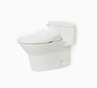 Bàn cầu một khối kèm nắp rửa điện tử TOTO MS904W4