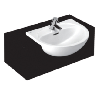 Chậu rửa mặt đặt bàn AMERICAN STANDARD 0518-WT