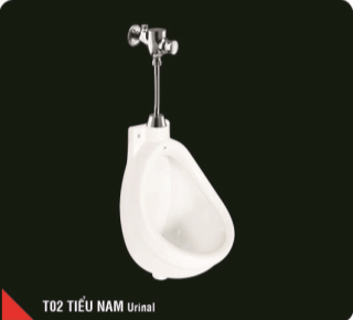 Bồn tiểu nam treo tường HC T02