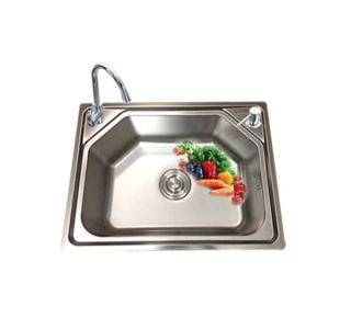 Chậu rửa bát inox 1 hố Lucky LK5642 ( LK 5642 )