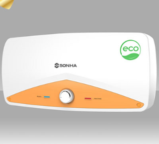 Bình nước nóng kiểu ngang 15 lít SƠN HÀ ECO S15NC