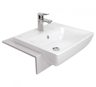 Chậu rửa sứ đặt bàn đá bộ sưu tập Milano American Standard WP-F301