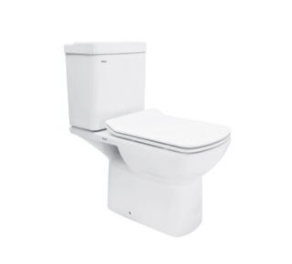 Bàn cầu 2 khối xả nhấn nắp rơi êm Viglacera VI6