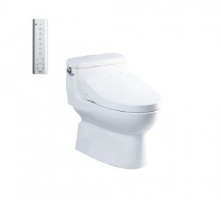 Bàn cầu 1 khối nắp điện tử cao cấp TOTO MS884CW12