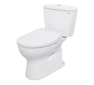 Bàn cầu hai khối nắp rửa Eco-washer TOTO CS300DRE2
