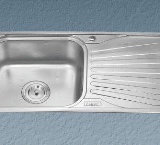 Chậu rửa bát inox 1 hộc có bàn Gorlde GD-0288