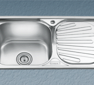 Chậu rửa bát inox 1 hộc có bàn Gorlde GD-0293
