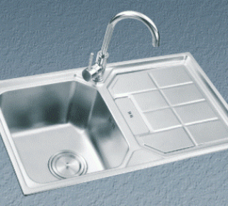 Chậu rửa bát inox 1 hộc có bàn Gorlde GD-945