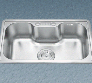 Chậu rửa bát inox 1 hộc Gorlde GD-027