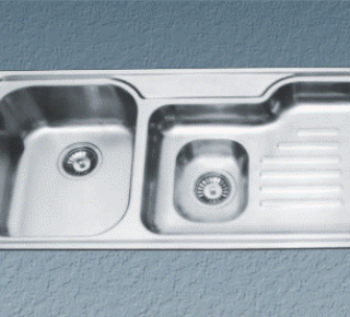 Chậu rửa bát cao cấp inox 304 kiểu 2 hố Gorlde GD-9039