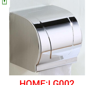 Lô giấy kín để giấy vệ sinh inox 304 HM LG002