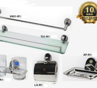 Bộ Phụ Kiện inox 304 5 món ARCHI R01