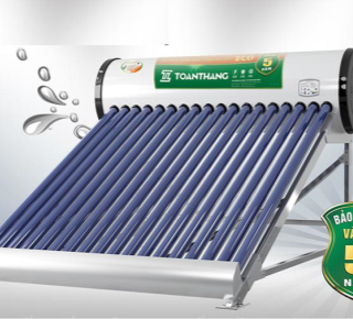 Bình nước nóng năng lượng mặt trời TDNGOLD 300 lít TOÀN THẮNG TT F58Gold-300