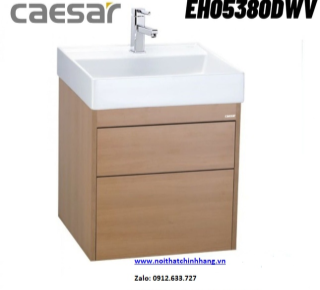 Bộ tủ treo + chậu rửa Caesar EH05380DWV + LF5380
