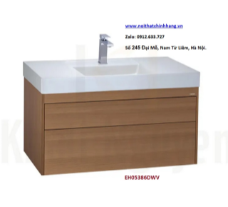 Bộ tủ treo + chậu rửa Caesar EH05386DWV + LF5386