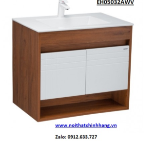 Bộ tủ treo + chậu rửa Caesar EH05032AWV + LF5032
