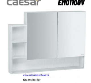 Tủ Gương Phòng Tắm Caesar EM01100V