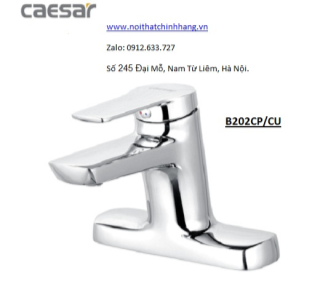 Vòi rửa tay nóng lạnh 2 chân Caesar B202CP ( B202CU )
