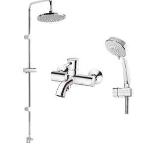 Bộ sen cây tắm nóng lạnh TOTO DM907CS / TBS02302V / DGH108ZR