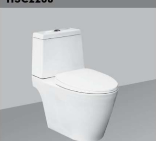 Bàn cầu 2 khối xả nhấn HC HSC2200