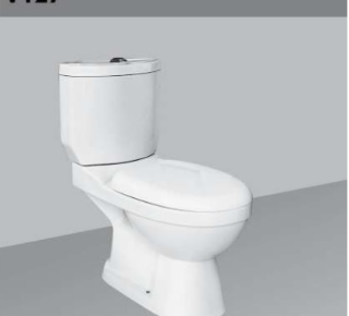 Bàn cầu 2 khối xả nhấn HC V127