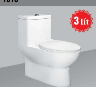 Bàn cầu 1 khối HC 1018