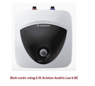 Bình nước nóng 6 lít cọc trên ARISTON AN LUX 6 BE