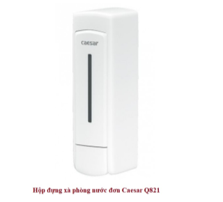 Hộp đựng xà phòng nước đơn Caesar Q821