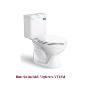 Bàn cầu két rời Viglacera VT18M