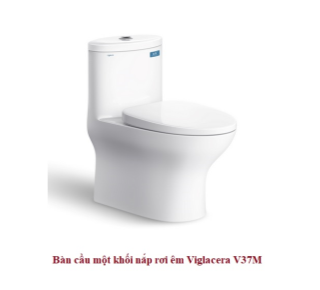 Bàn cầu liền khối Viglacera V37M