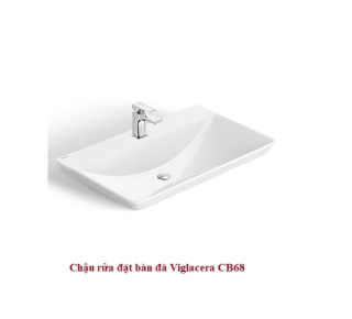 Chậu rửa mặt đặt bàn Viglacera CB68