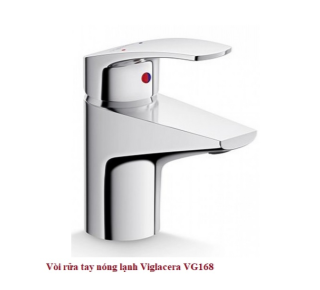 Vòi lavabo 1 chân nóng lạnh Viglacera VG168