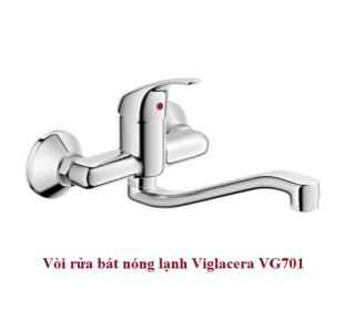 Vòi rửa bát nóng lạnh Viglacera VG701