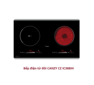 Bếp điện từ đôi CANZY CZ IC388IH