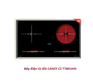 Bếp điện từ đôi CANZY CZ T78EUHN