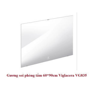 Gương soi phòng tắm 600*900*5mm Viglacera VG835