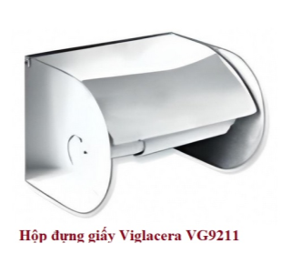 Lô cài giấy vệ sinh đồng mạ crome Viglacera VG9211