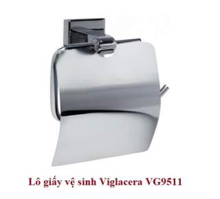 Lô cài giấy vệ sinh đồng mạ crome Viglacera VG9511