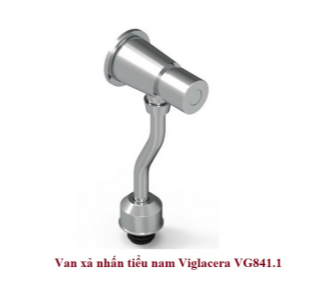 Van xả nhấn tiểu nam Viglacera VG841.1