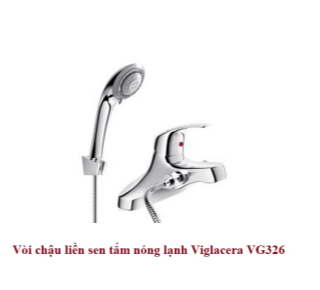Vòi chậu liền sen tắm nóng lạnh Viglacera VG326