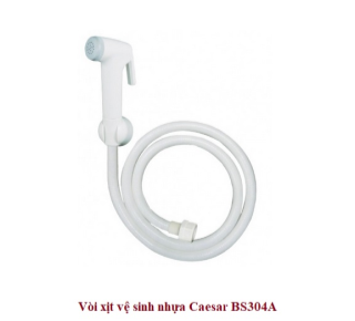 Vòi Xịt vệ sinh nhựa CAESAR BS304A