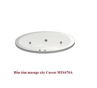 Bồn tắm xây có massage Caesar MT6470A