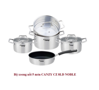 Bộ Nồi 5 món Canzy CZ 8LD NOBLE