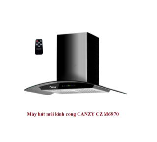 Máy hút khử mùi kính cong CANZY CZ M6970