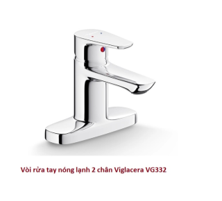 Vòi rửa tay nóng lạnh 2 chân Viglacera VG332