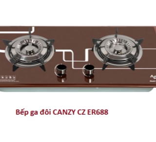 Bếp gas âm 2 lò CANZY CZ ER688