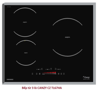 Bếp từ 3 lò CANZY CZ TL67HA